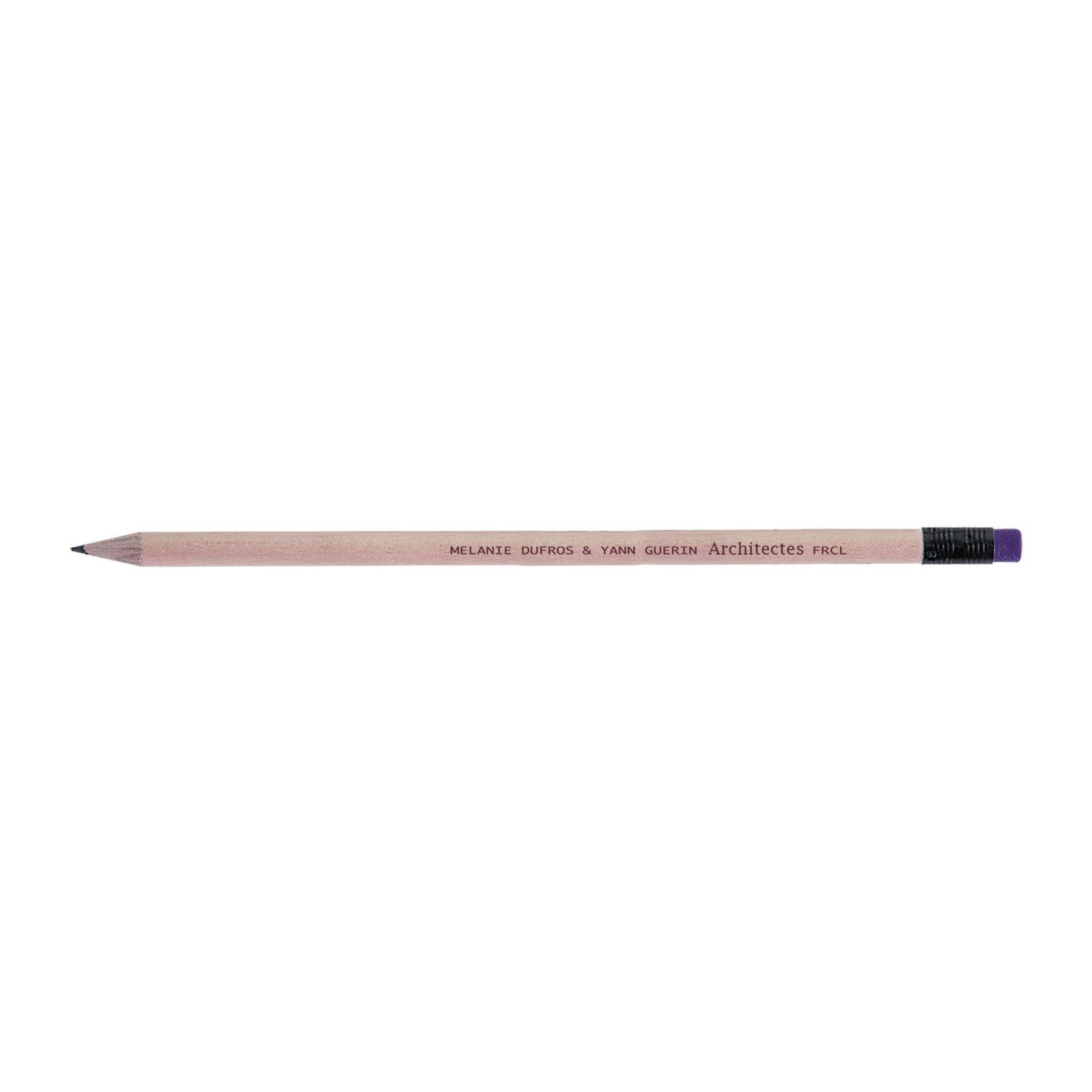 Crayon Eco Rond 17,6 Incolore T Gomme