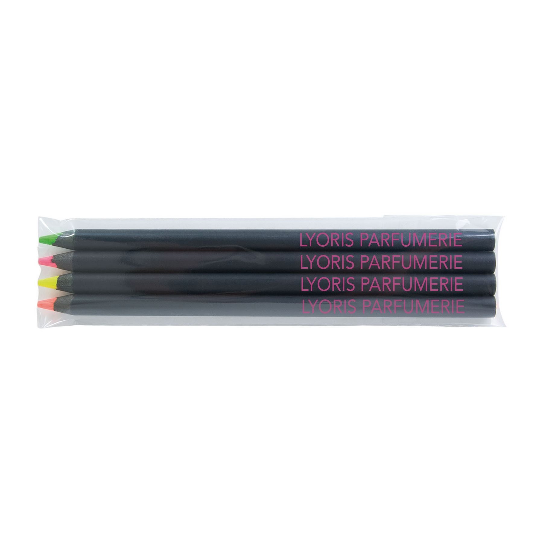 Sachet 4 Surlign. Black 17,6Cm