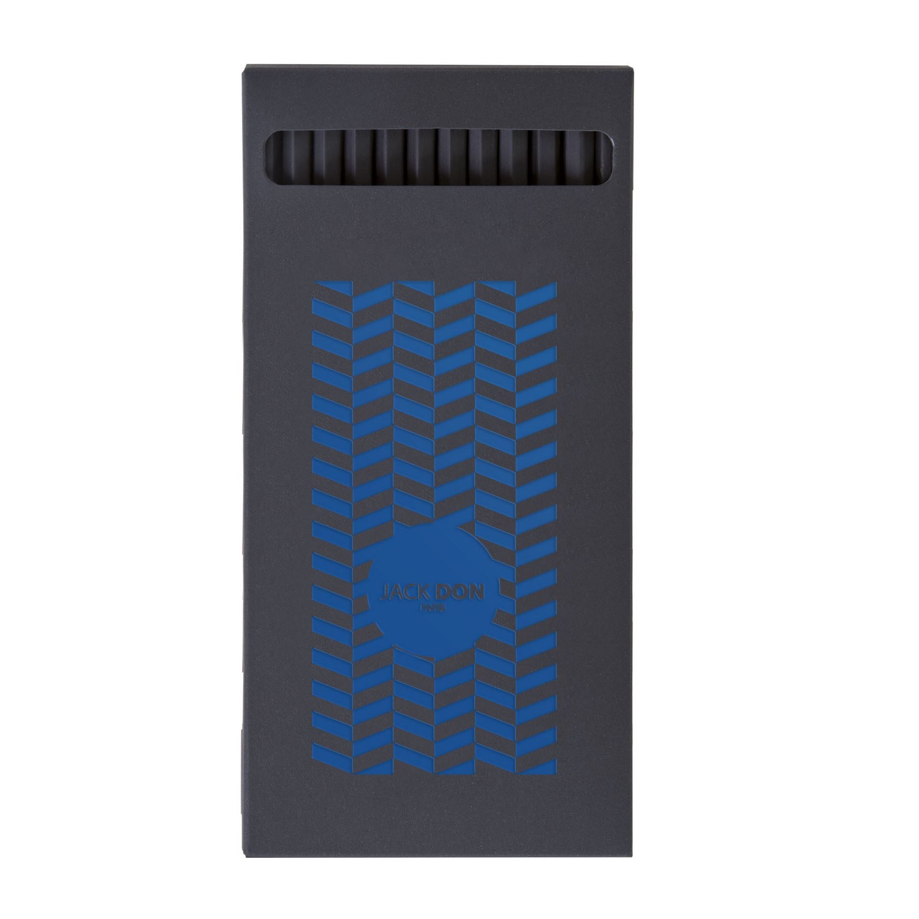 Etui 12 Cr Coul Black 17,6