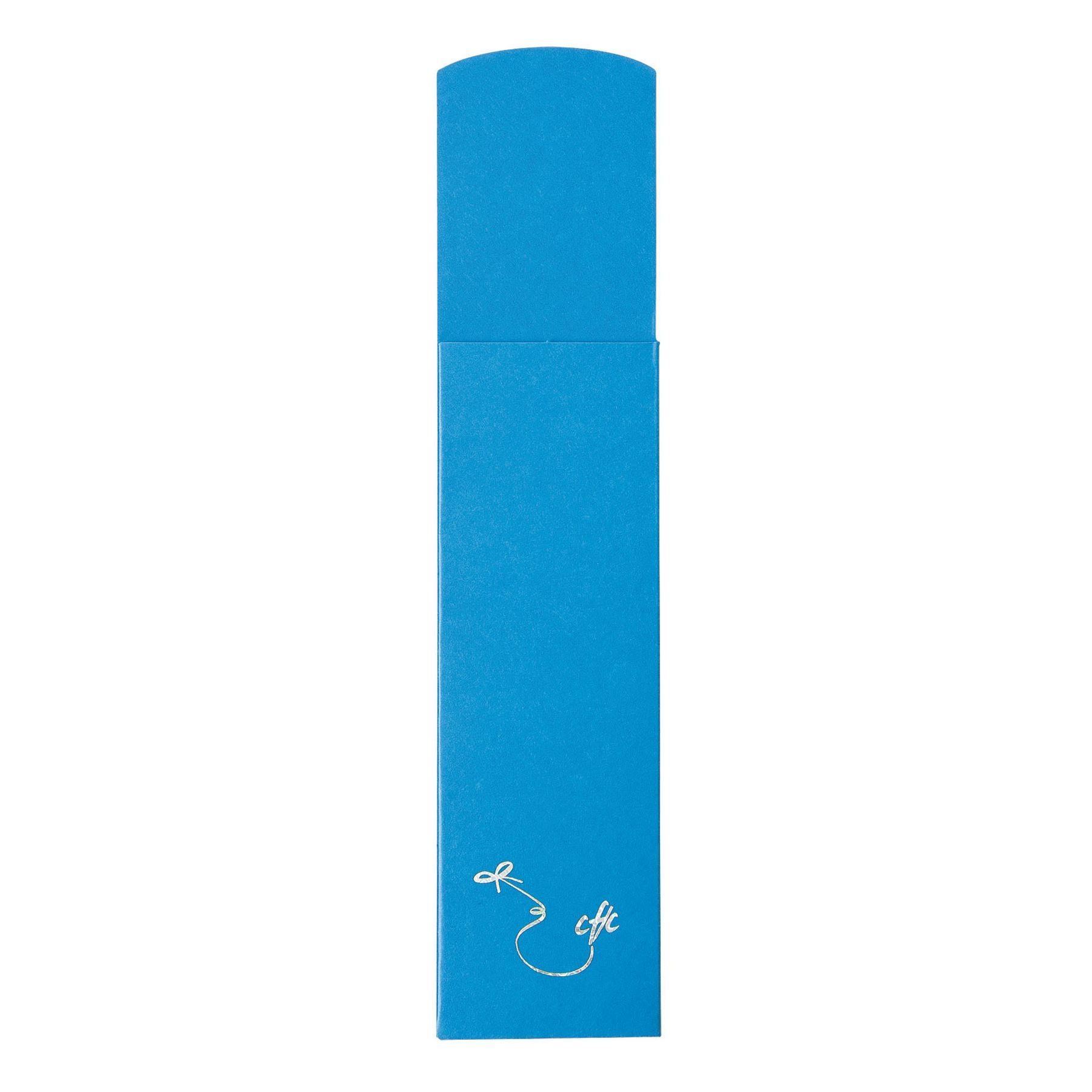 Etui Papier Bleu Turq 2 Crayon
