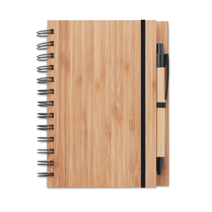 BAMBLOC - Carnet et stylo en bambou