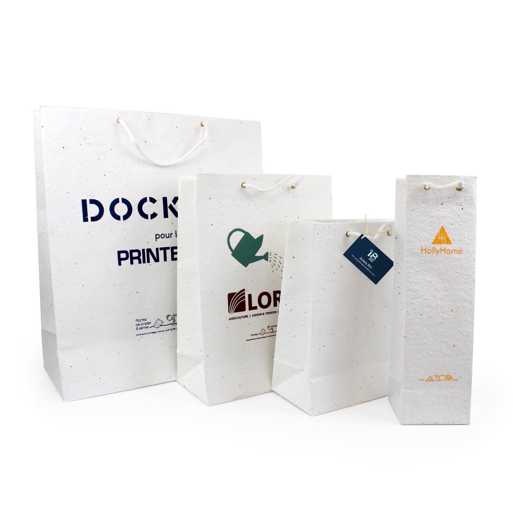 Sac papier graines petit modele Publicitaire a personnaliser Smart Goodies