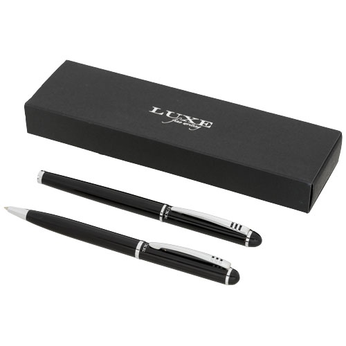 Parure Stylo bille et roller Andante (encre noire)