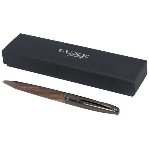 Stylo à bille avec corps en bois Loure (encre noire)