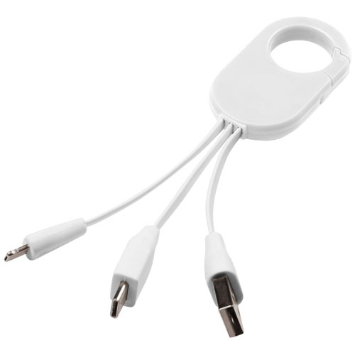Cble de recharge 3-en-1  marquer avec votre logo