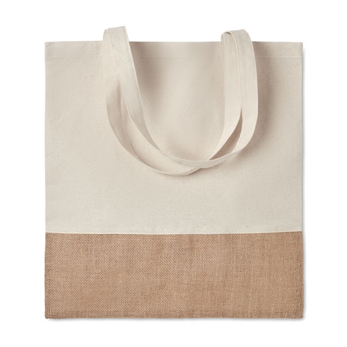 INDIA TOTE - Sac à provisions avec jute.