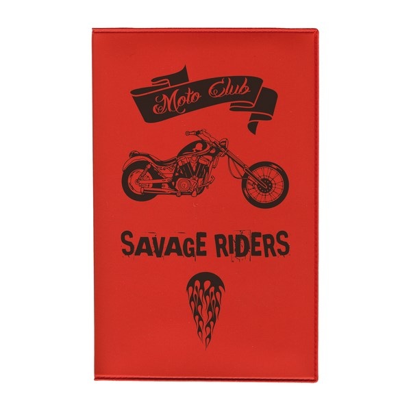 Porte-carte grise pvc stand. (+Sérigraphie GO41)