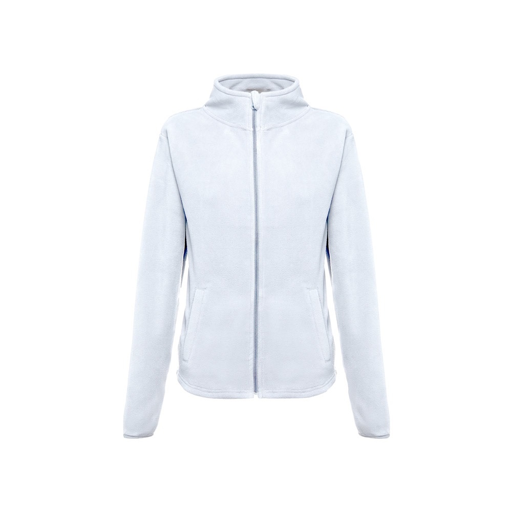 THC HELSINKI WOMEN WH. Veste polaire femme, avec fermeture zippée