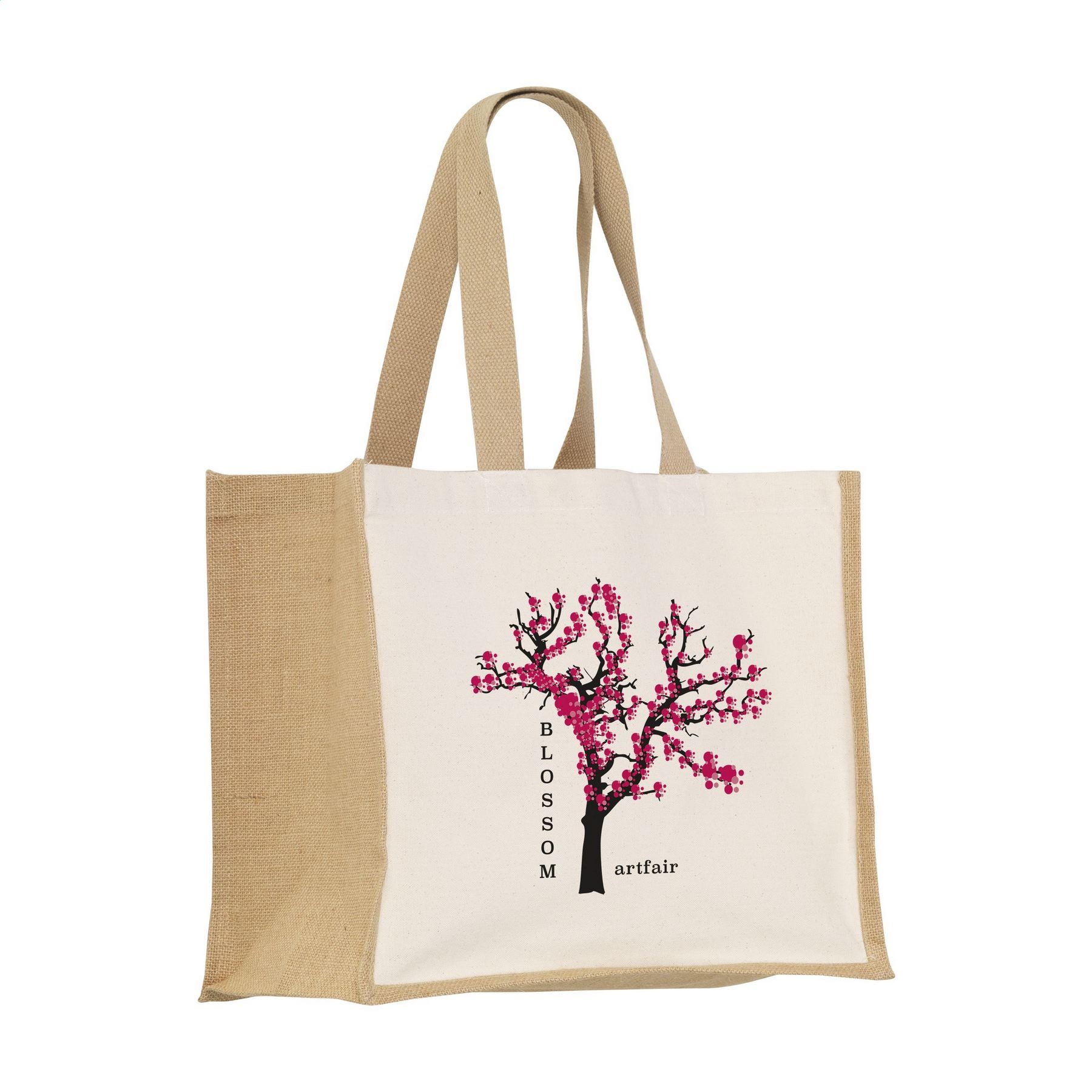 Jute Canvas Shopper (320 g/m²) sac shopping