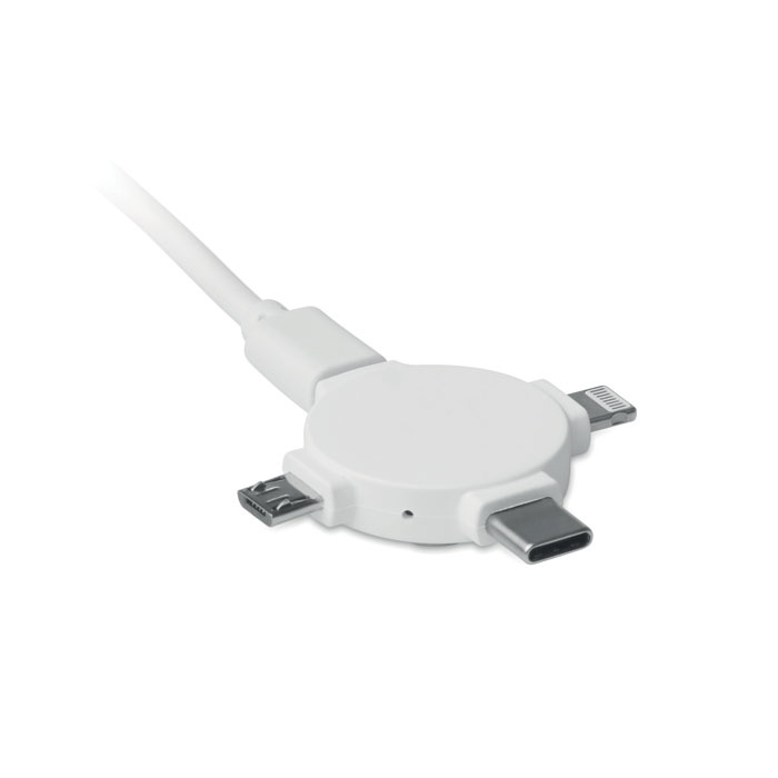 LIGO CABLE - Câble avec adaptateur 3 en 1