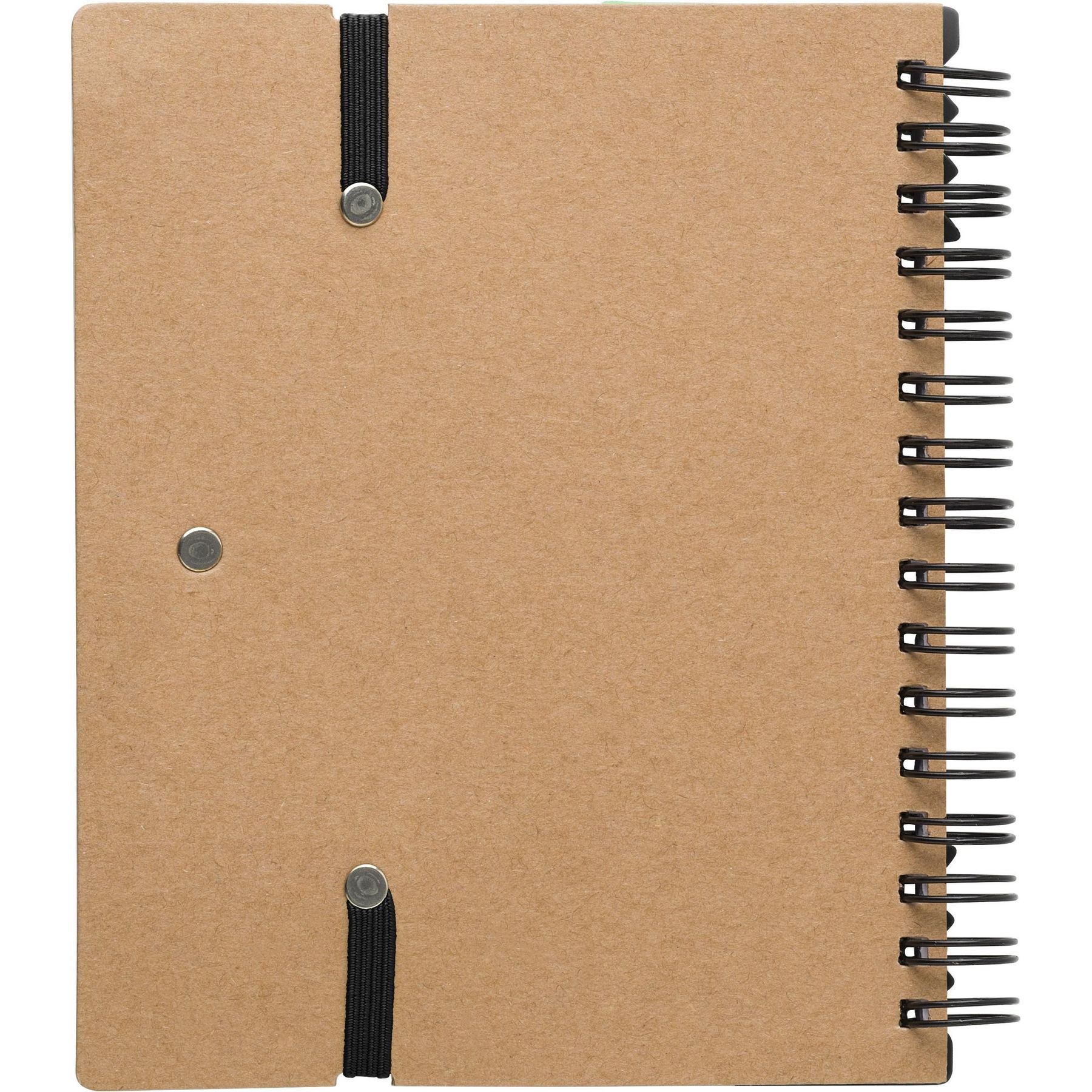 Carnet à spirale en papier recyclé Angela