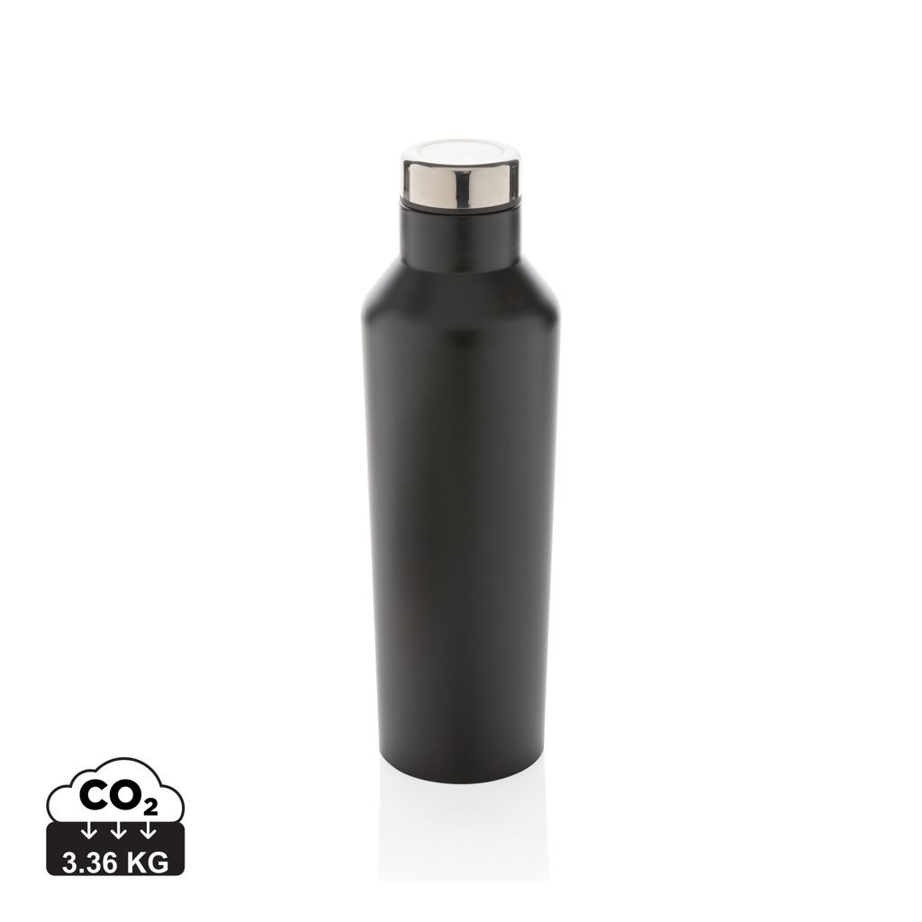 Bouteille isotherme en acier inoxydable au design moderne