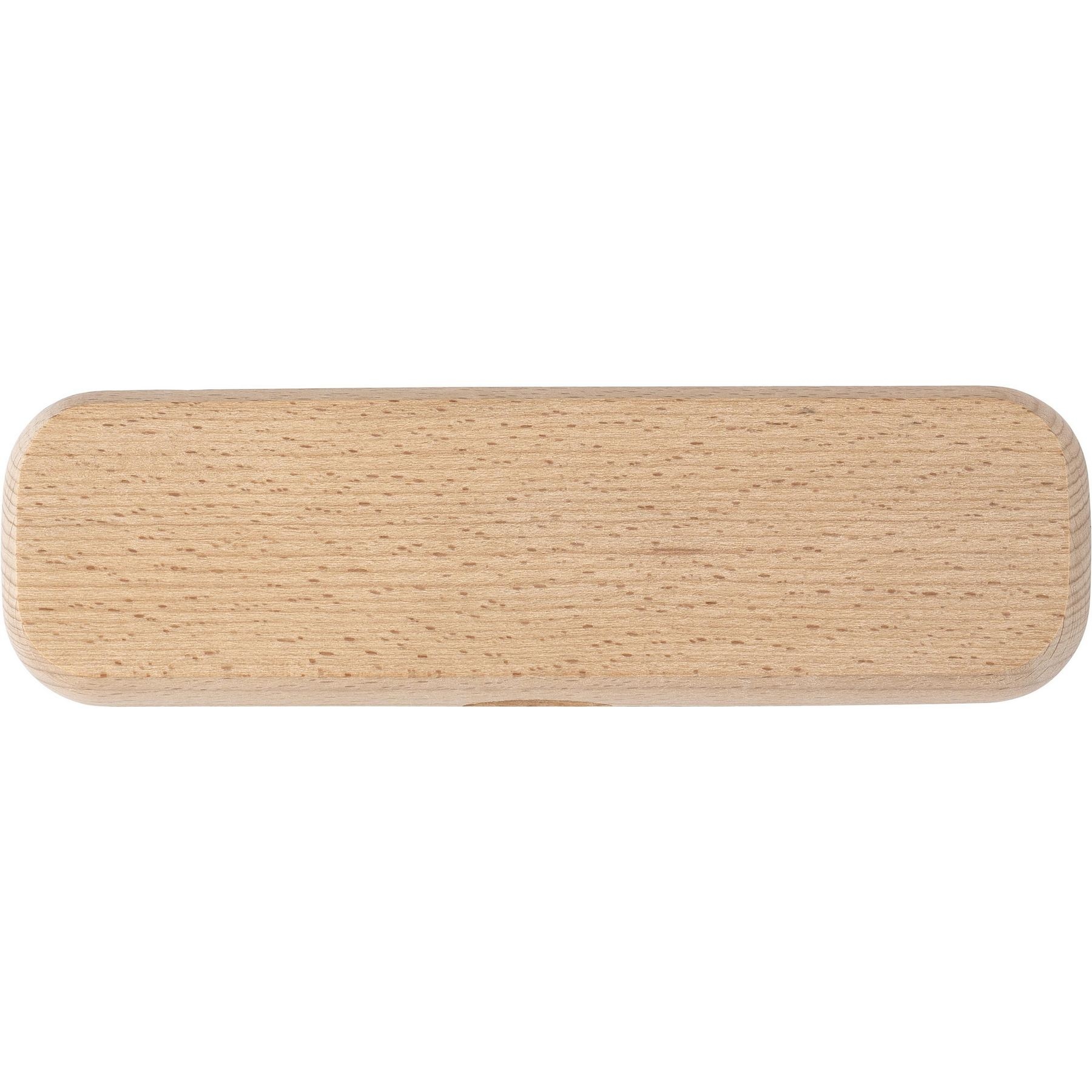 Parure de stylo bille et roller en bois Oliviero