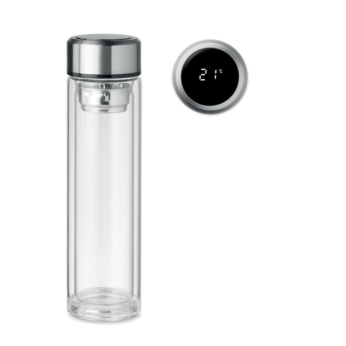 POLE GLASS - Bouteille verre double paroi