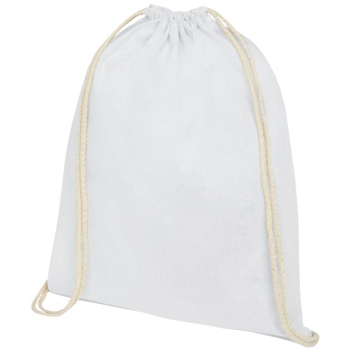 Sac à dos Oregon en coton de 140 g/m² avec cordon de serrage 5L