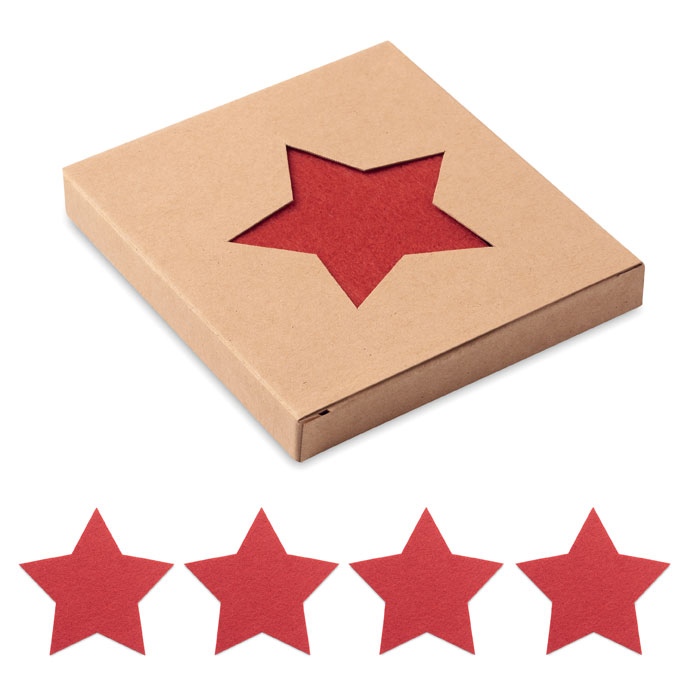 STARGUARD - Sous verres en feutre RPET