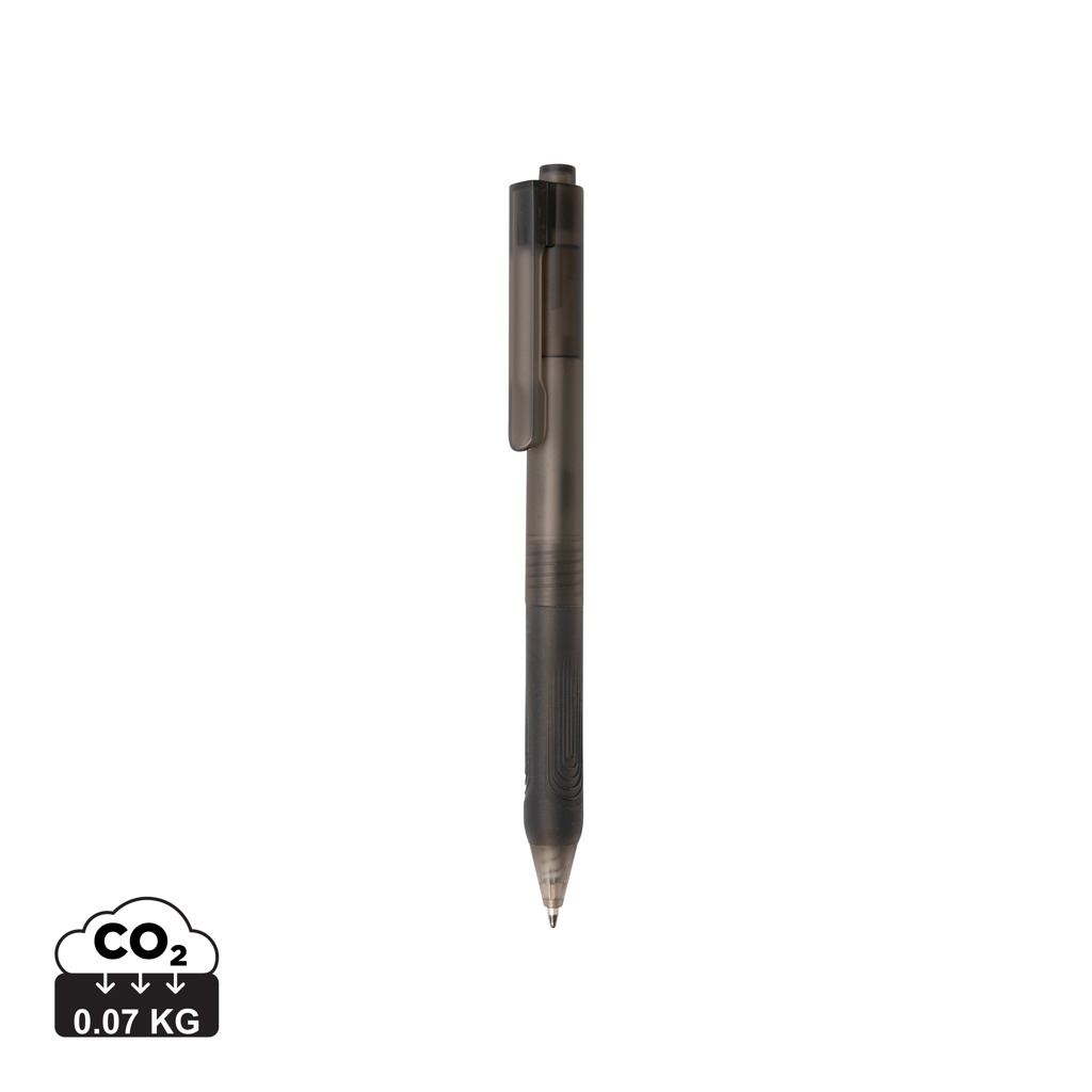 Stylo X9 finition givré avec grip silicone