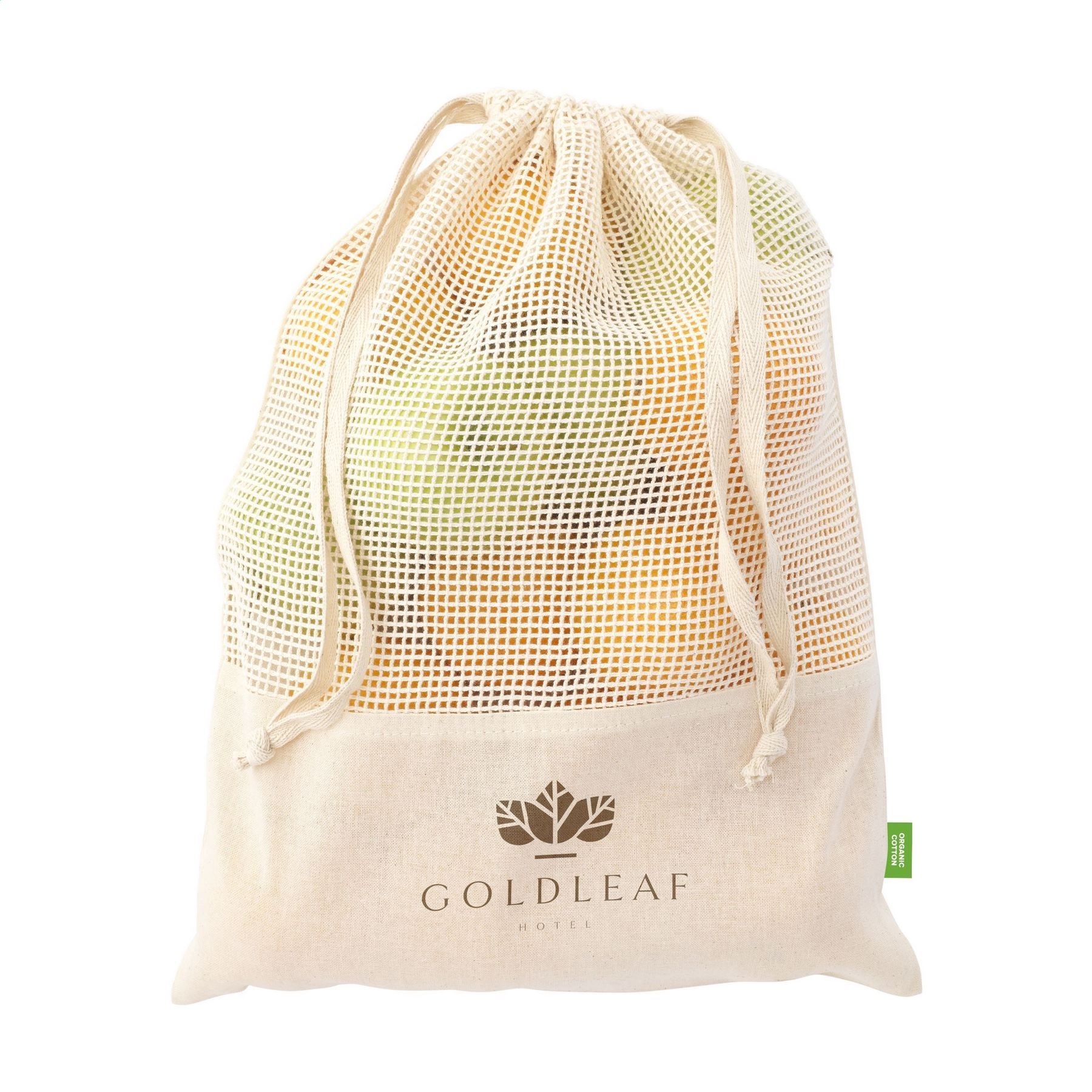 Natura Organic GOTS Mesh Bag (120 g/m²) sac à fruits