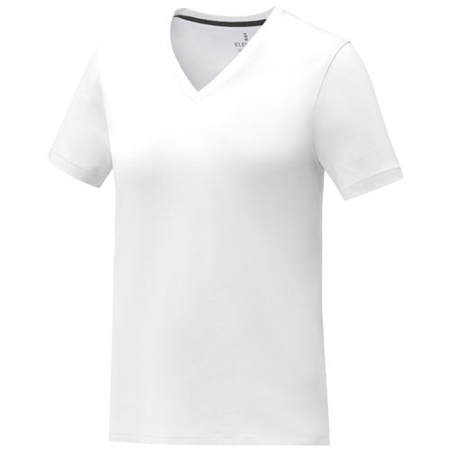 T-shirt Somoto manches courtes col V femme