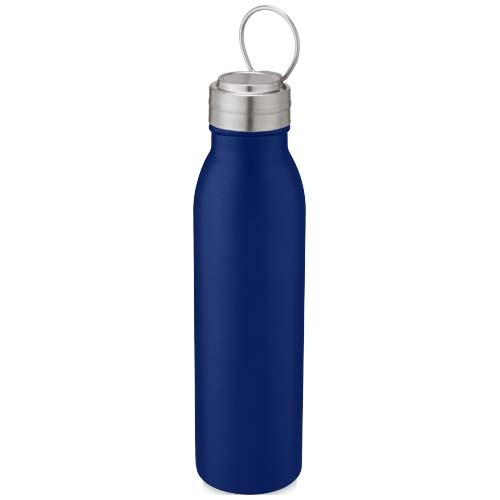 Bouteille de sport Harper 700 ml en acier inoxydable avec boucle métallique