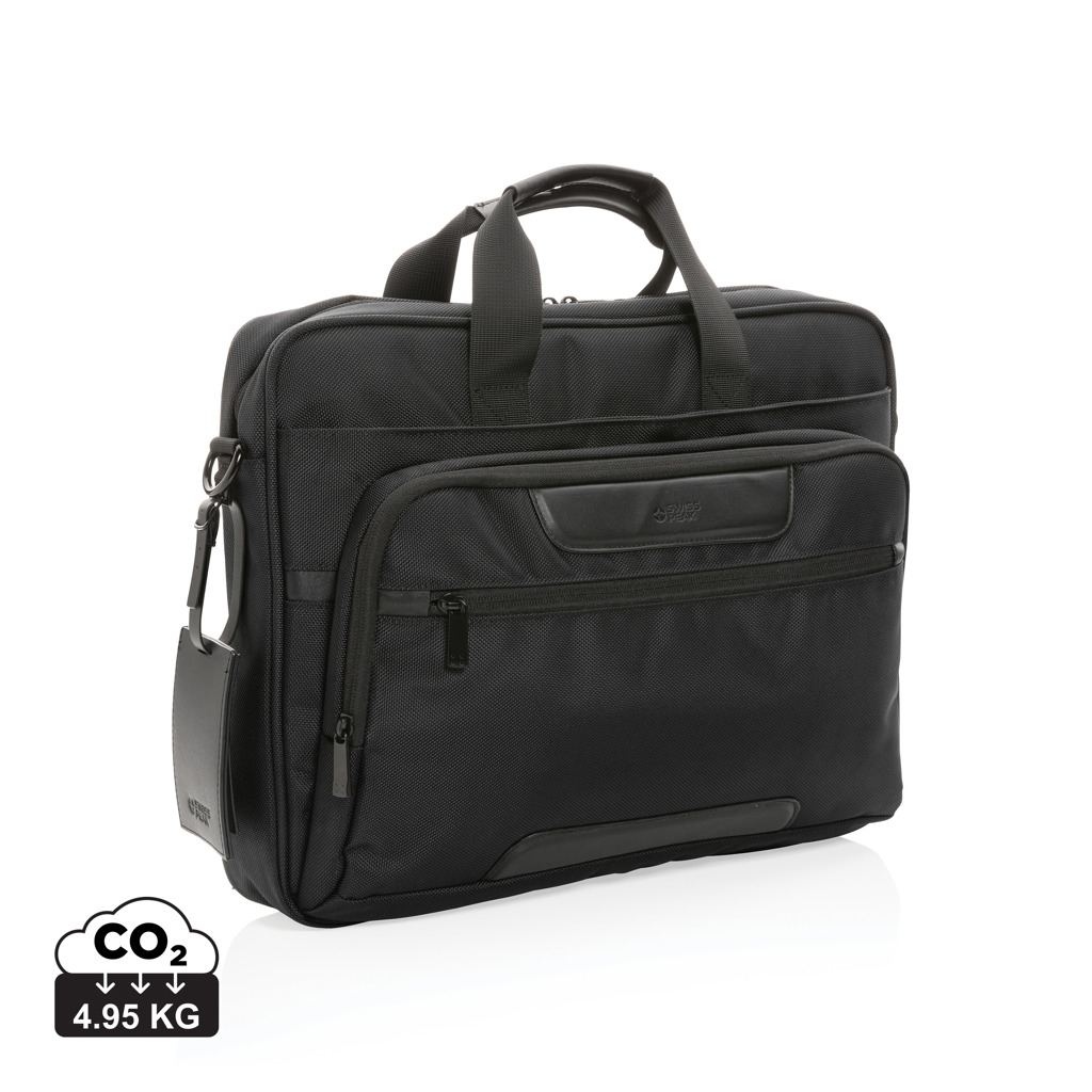 Sacoche ordinateur Swiss Peak rPET AWARE™ Voyager 15.6