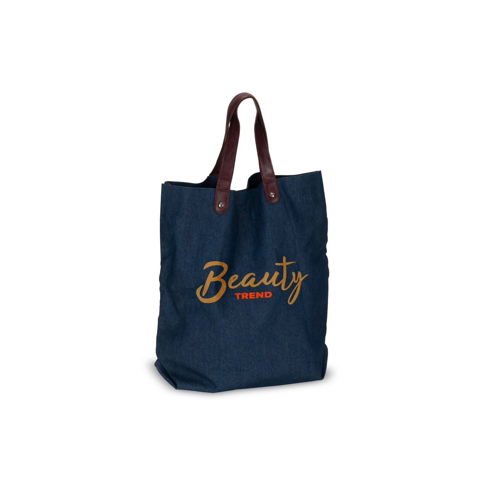 Sac à provisions toile Denim 310g/m² 42x13x43cm