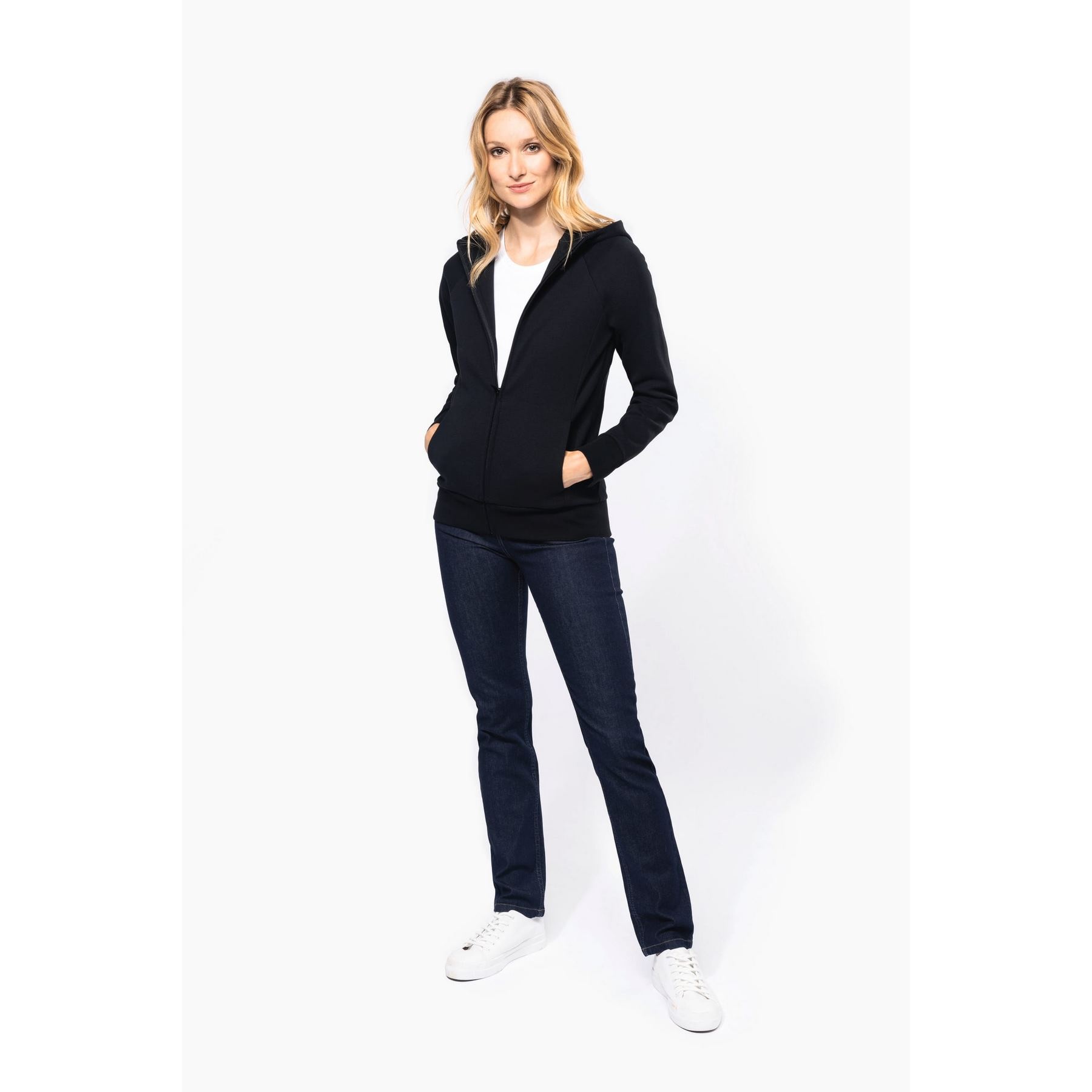 Veste Golf Zero Restriction Tour Series – Femme Noir Taille M, Capuche Et Zip Intégral