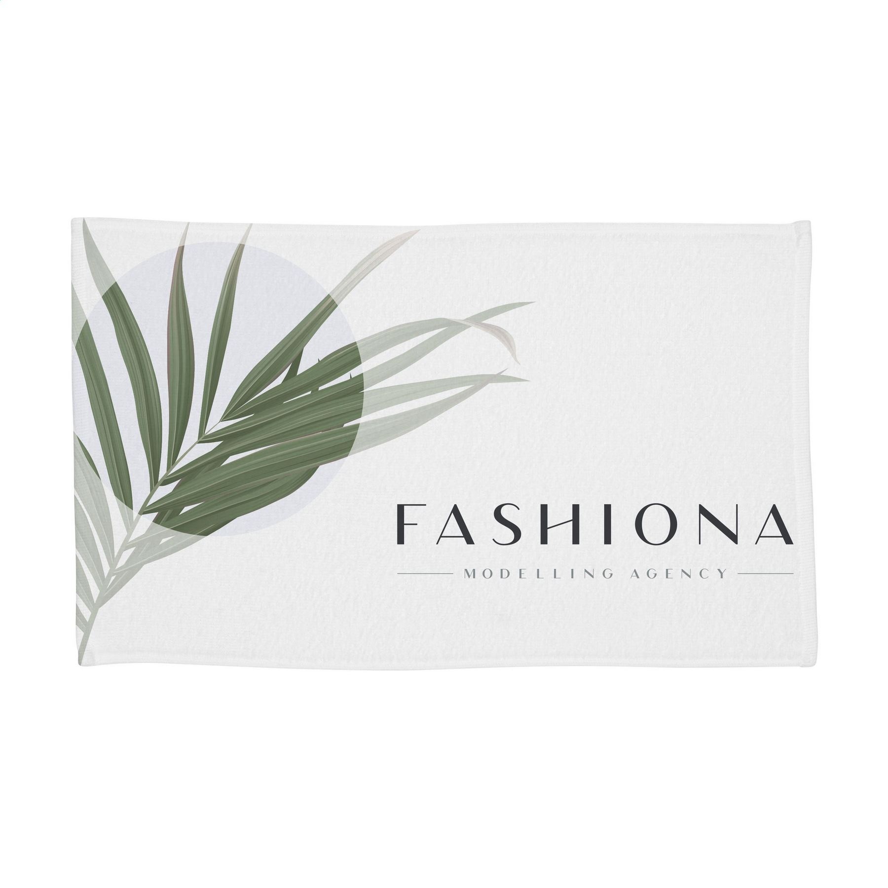 Printed RPET BathTowel 350g/m² 70x140 serviette de bain