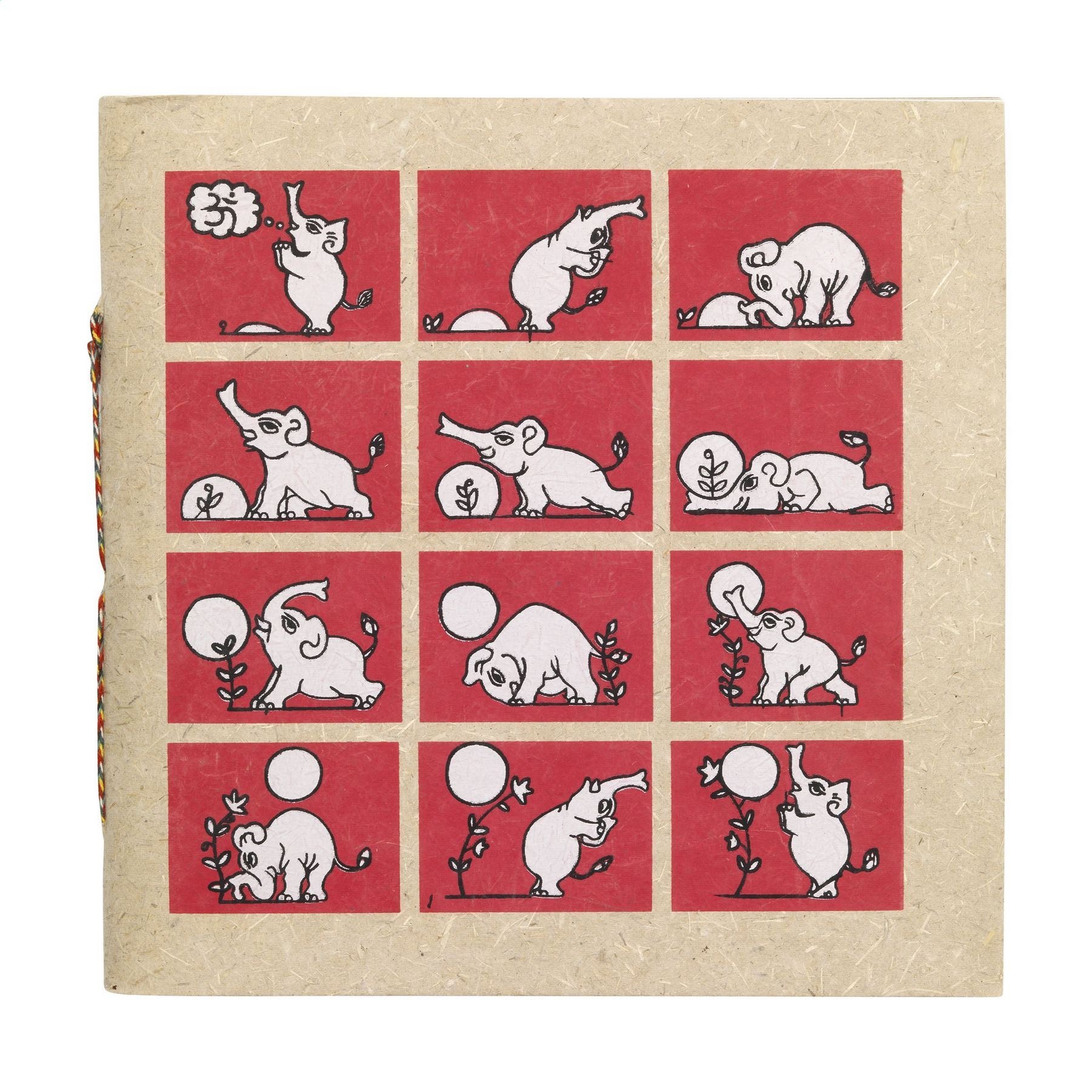 Elephant Poo Notebook Large bloc-notes