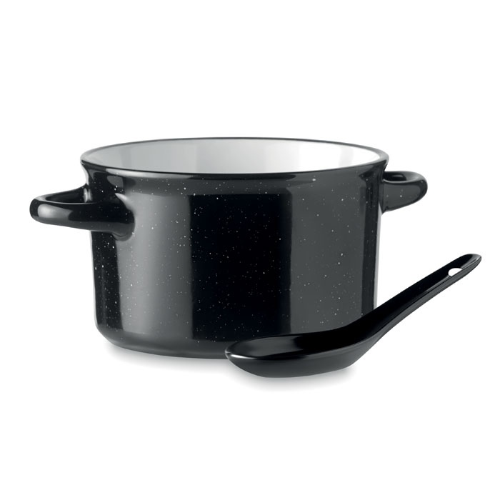 PIGA BOWL - Bol vintage en céramique 550 ml