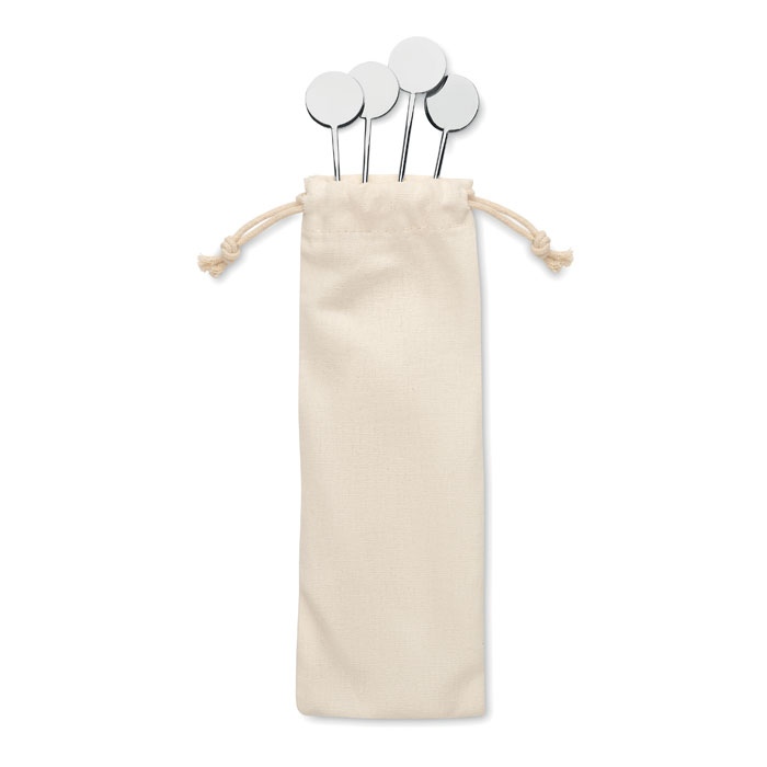 TAMANGO - Set de touilleurs en acier inox