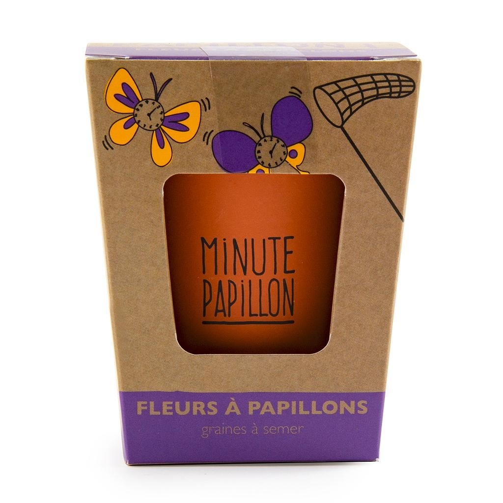 Kit message - minute papillon - fleurs mellifères