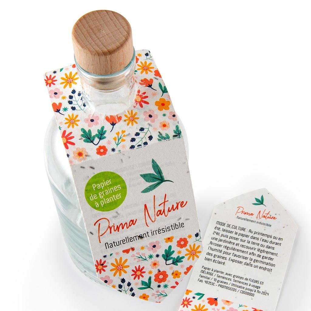 COLLERETTE EN PAPIER DE GRAINES - 140g Recto