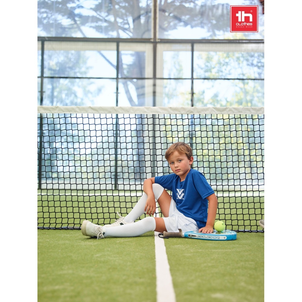THC MOVE KIDS. T-shirt technique à manches courtes en polyester pour enfants
