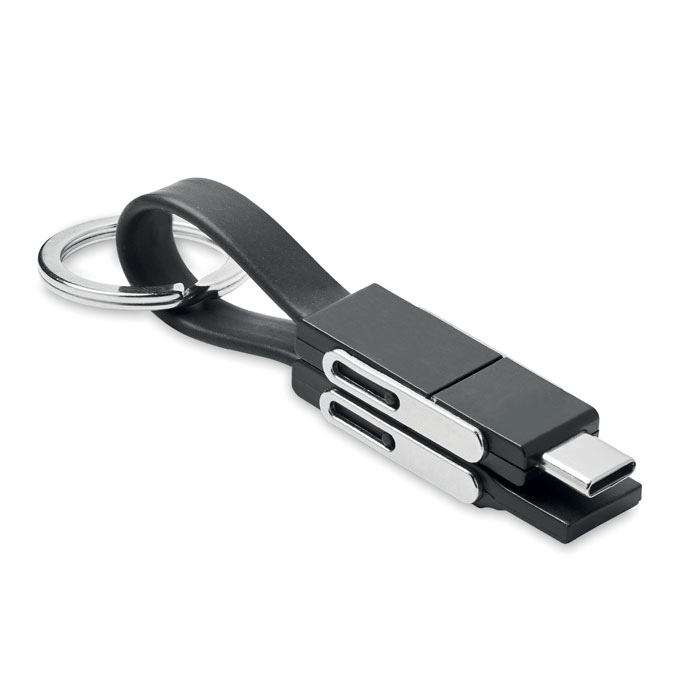 KEY C - Porte-clés avec câble 4 en 1