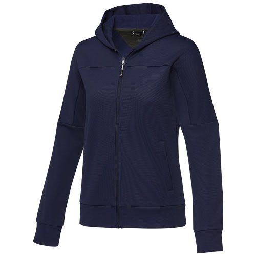 Veste Nubia en tricot performance à fermeture zippée intégrale pour femme