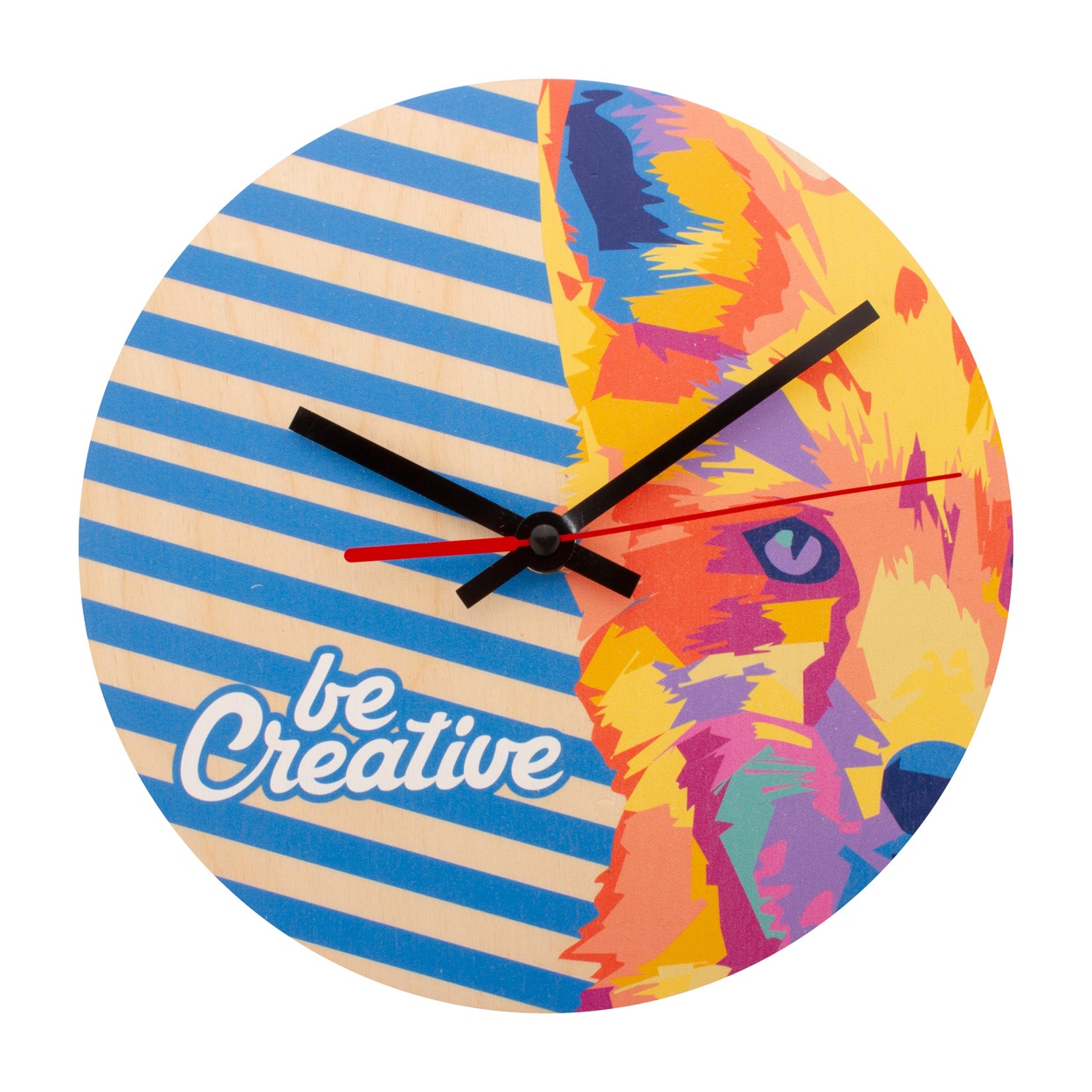 BeTime Wood D BeTime Wood D Pendule murale sur mesure