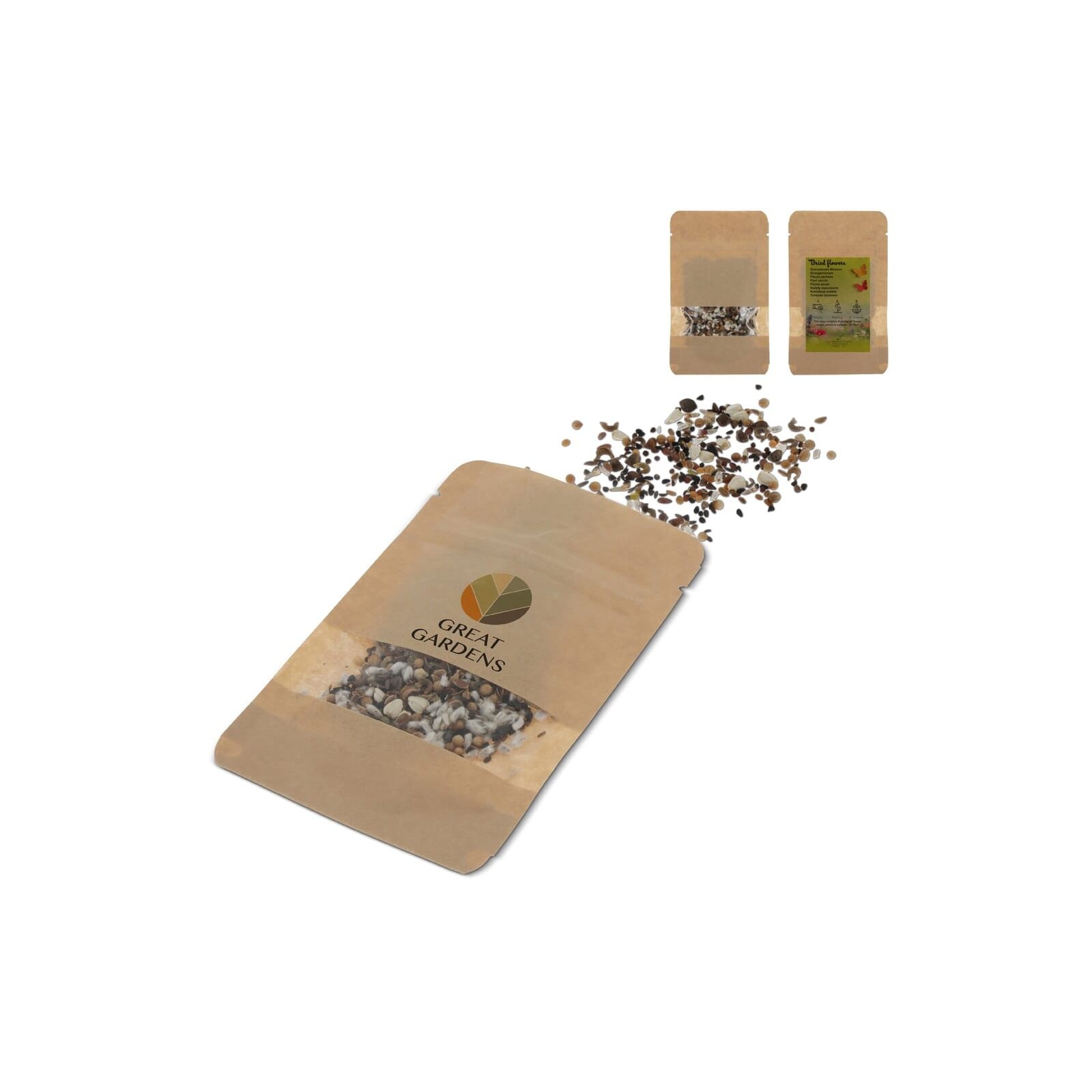 Sachets de graines de fleurs séchées 4 grammes