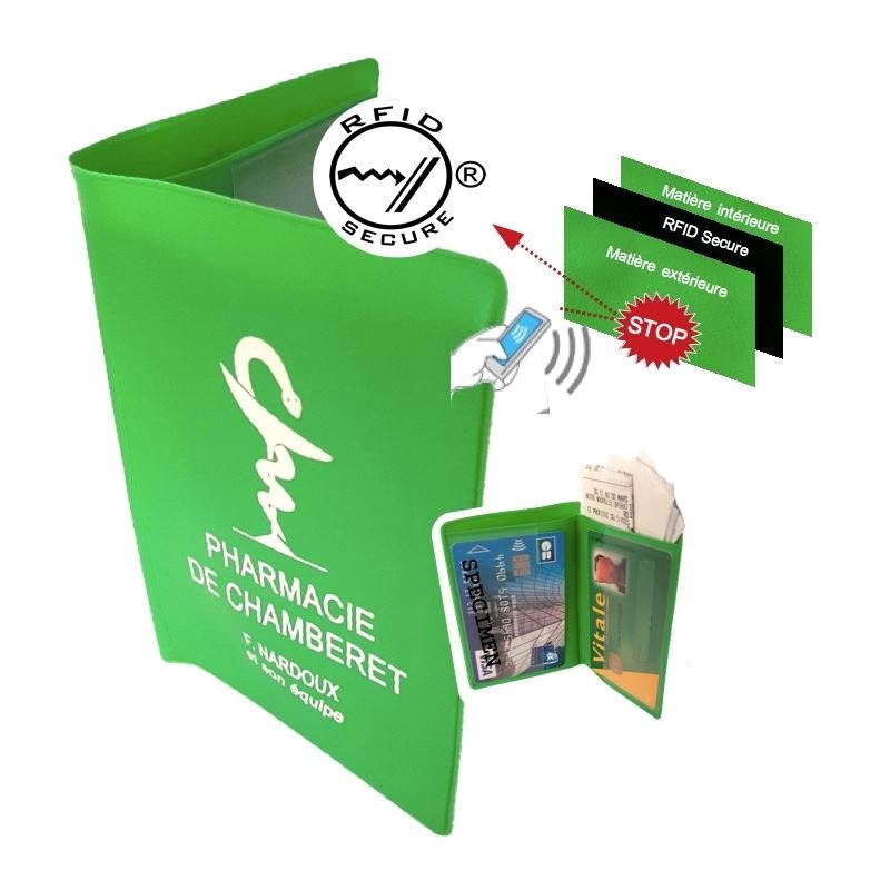 Etui cartes anti piratage protection anti rfid
