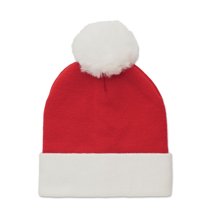 MENSA - Bonnet de Noël tricoté