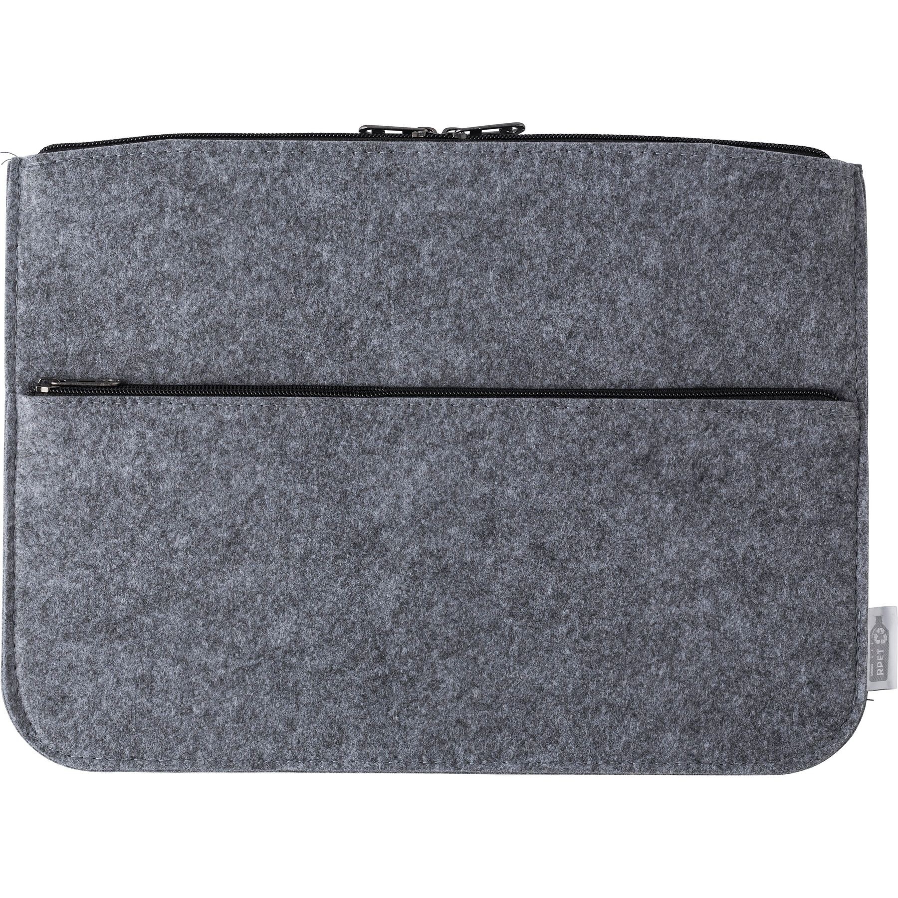 Pochette porte-ordinateur en feutre rPET Emilia