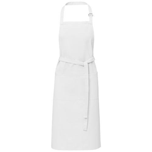 Tablier ajustable Andrea de 240 g/m² avec bretelle réglable au cou