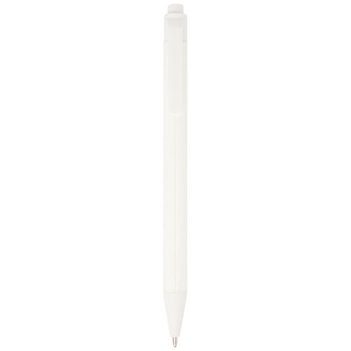 Stylo bille Chartik monochromatique en papier recyclé avec finition mate (encre noire)