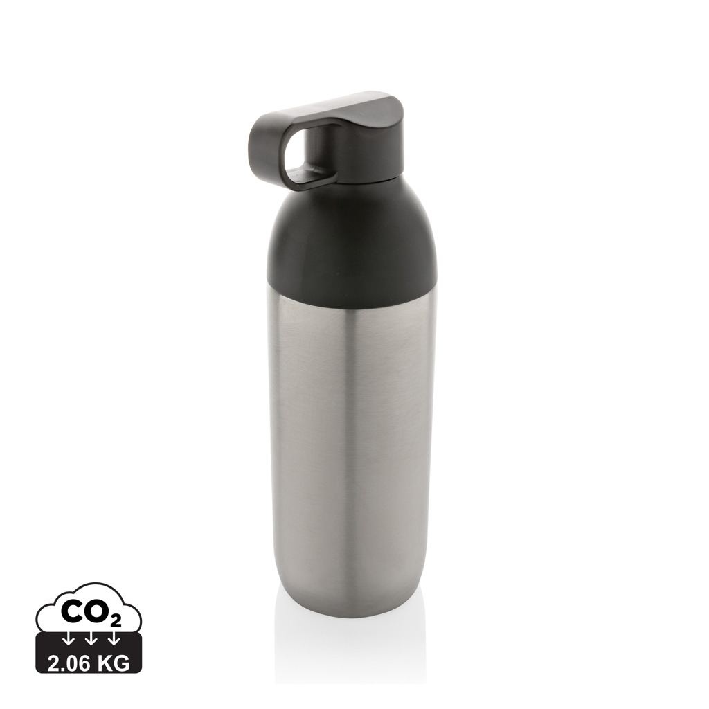 Bouteille iso 540ml en acier inoxydable recyclée Flow RCS