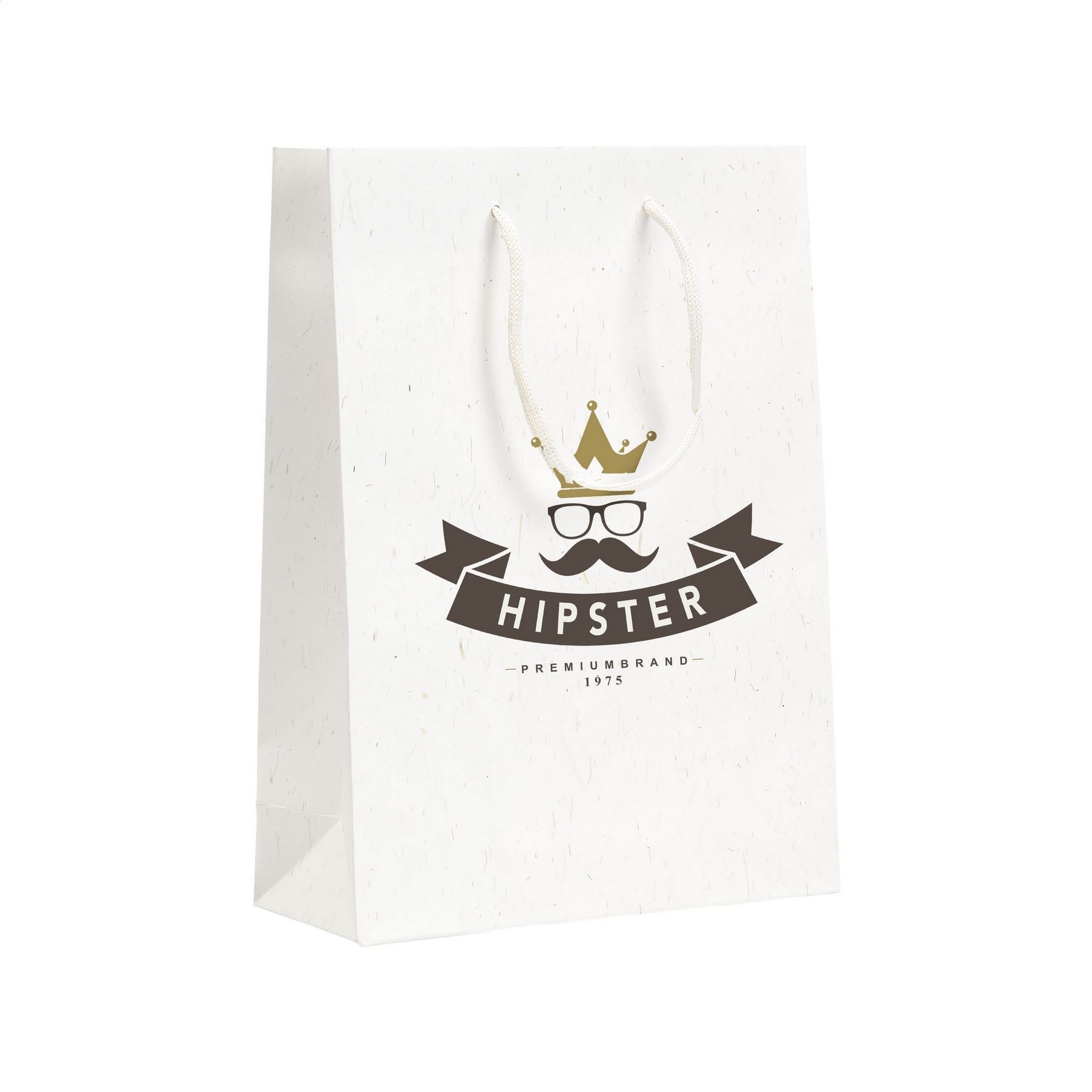 Leaf It Bag recyclé avec fibres de paille (180 g/m²) M