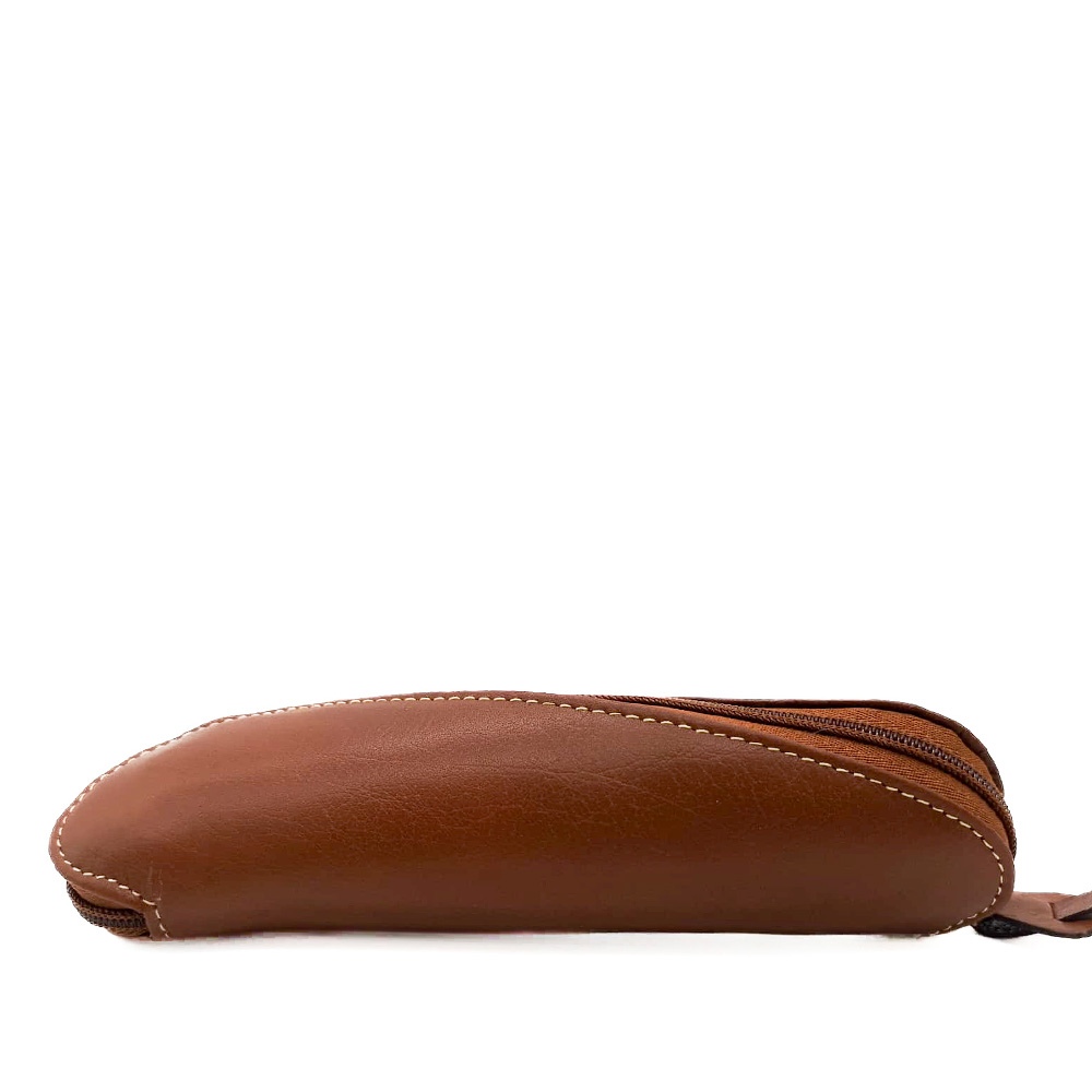 Trousse torsadée cuir Twisty