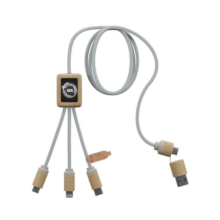câble 100% éco 5-en-1 (Import)