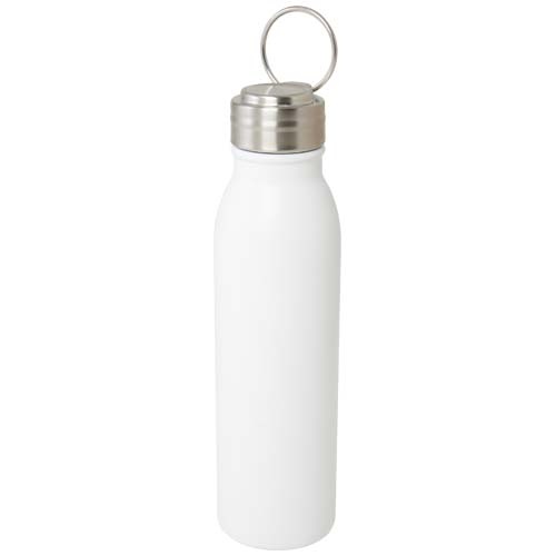 Bouteille d'eau Harper de 700 ml en acier inoxydable certifié RCS avec boucle métallique