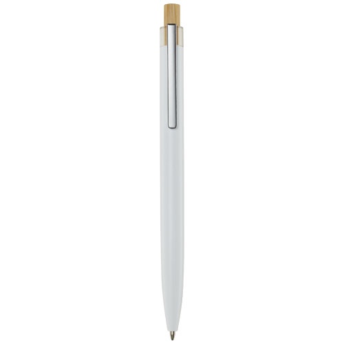 Stylo bille en aluminium recyclé Nooshin (encre bleue)