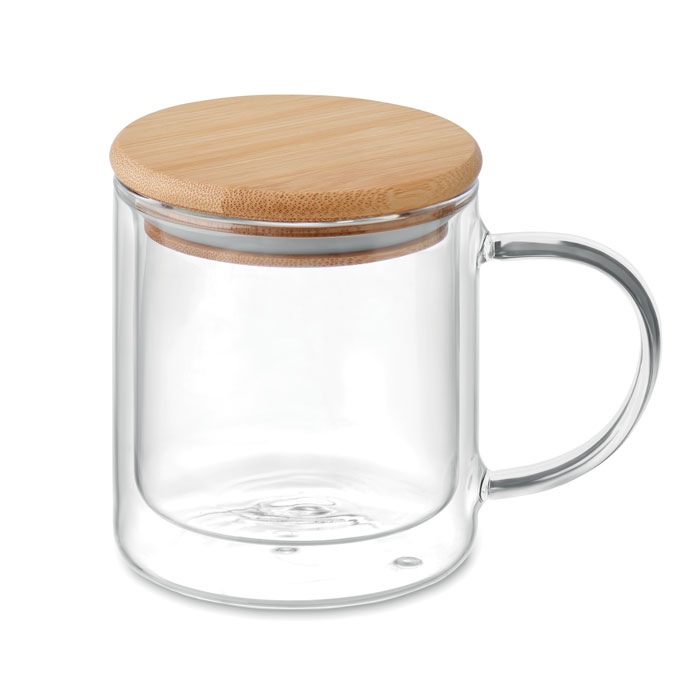 FARBI - Mug en verre double paroi 300ml